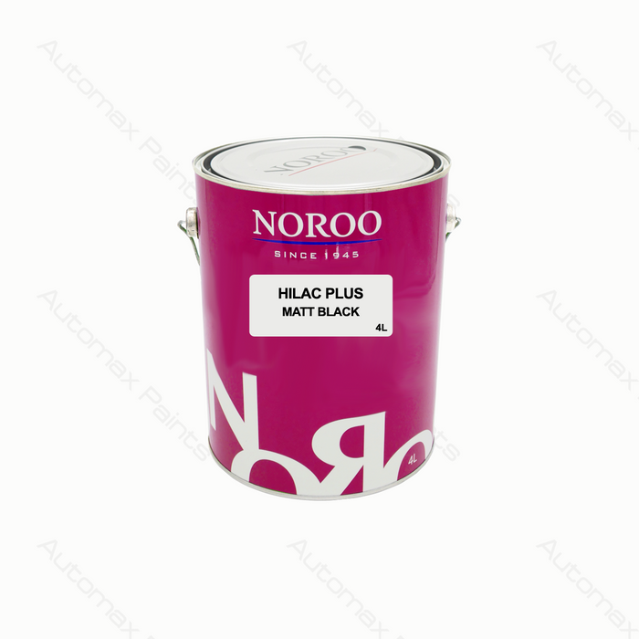 Noroo Hilac Plus Topcoat Matt Black 4L