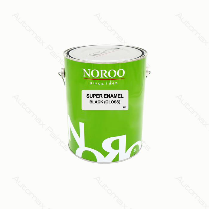 Noroo Super Enamel Black Gloss 4L