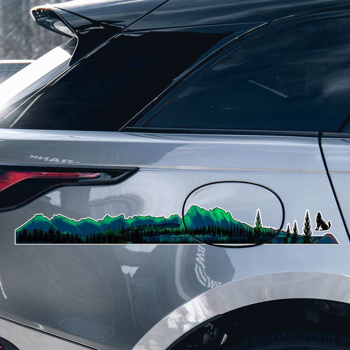 Northen light Infinity Sticker - Infinity Stickers | STICK IT UP