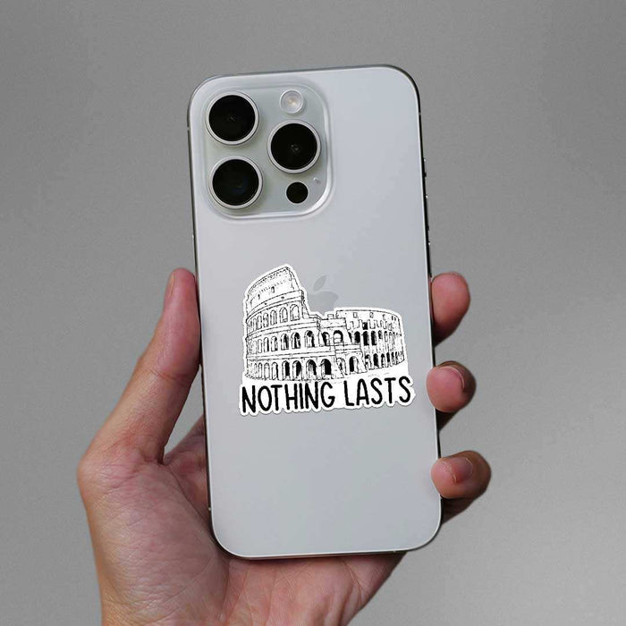 Nothing Lasta Sticker - Stickers | STICK IT UP