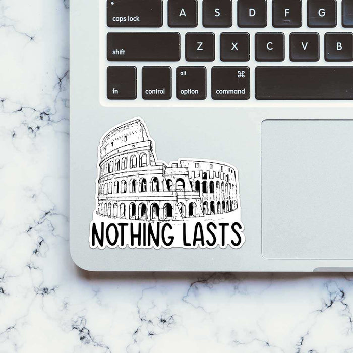 Nothing Lasta Sticker - Stickers | STICK IT UP