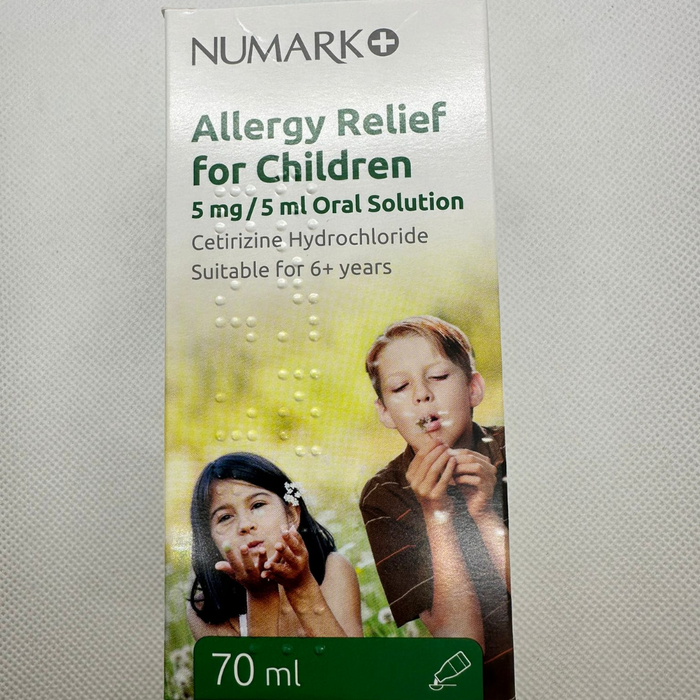 Numark Allergy Relief for Children Oral Solution 70ml (A)
