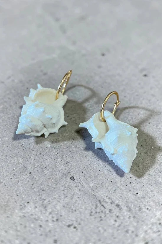 Ocean Hoop Earrings