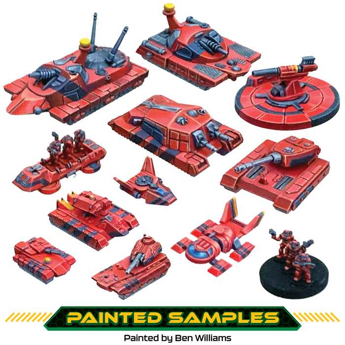 Ogre Mini Set 4 Painted Samples