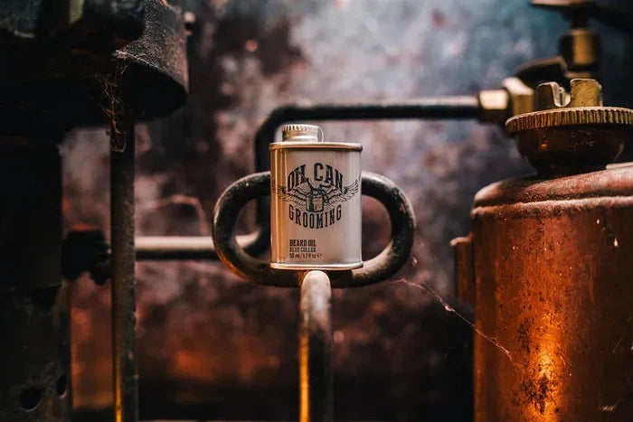 Oil Can Grooming Blue Collar Beard Oil - Lockhart's Authentic Grooming Company, LLC
