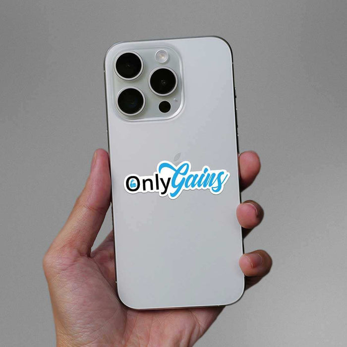 OnlyGains Sticker - Stickers | STICK IT UP