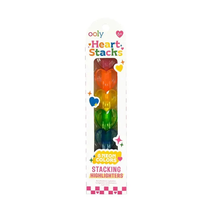 Ooly Heart Stacks: Stacking Highlighters