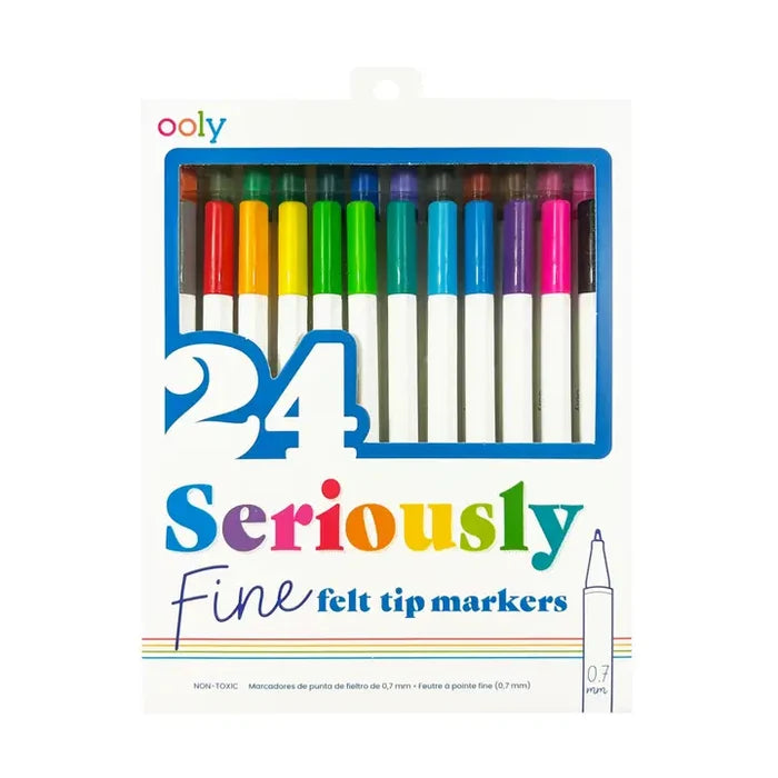 Ooly Seriously: Fine Felt Tip Markers