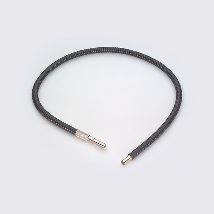 Optical Fiber Cable Length 1000mm 1000mm Single Pipe Light Guide, SKU SCHOTT-KL-171.101, three quarter front view