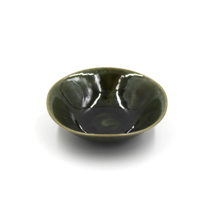 Oribe Deformed Square Kobachi Bowl