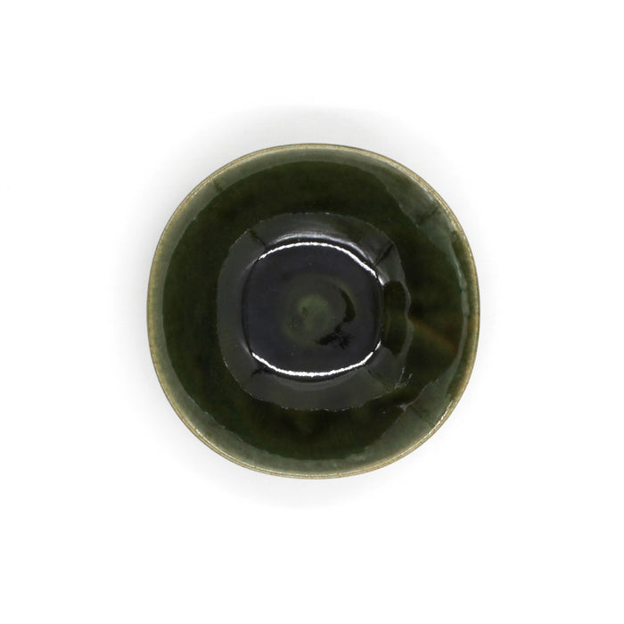 Oribe Deformed Square Kobachi Bowl