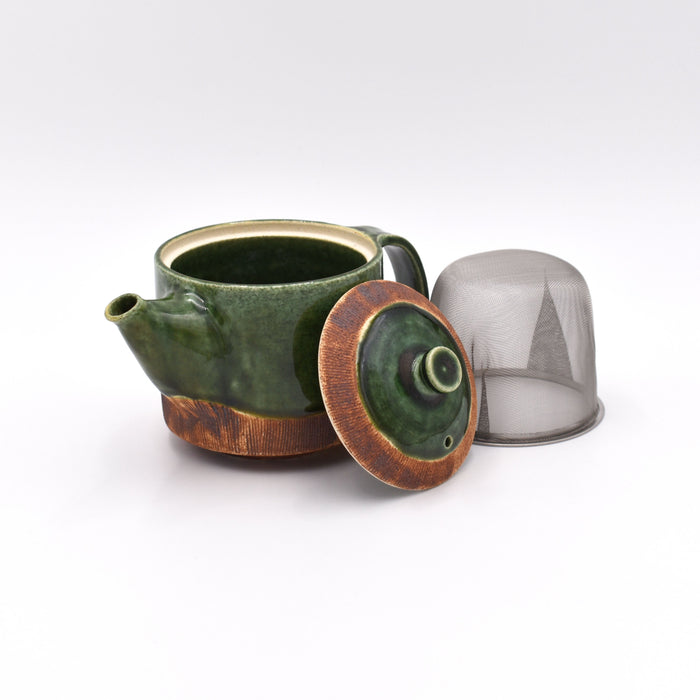 Oribe-Kushime Kittate Tea Pot