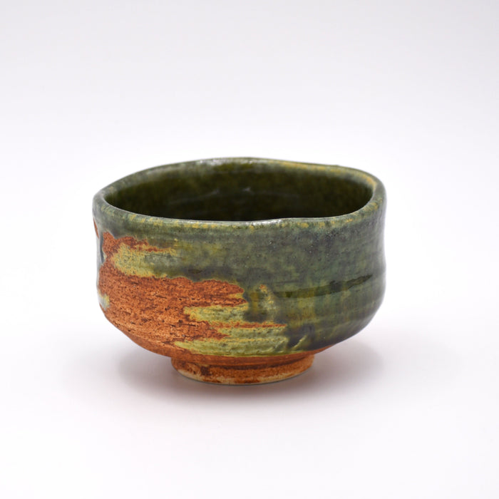 Oribe-Nagashi Matcha Bowl