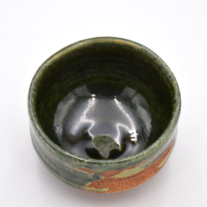 Oribe-Nagashi Matcha Bowl