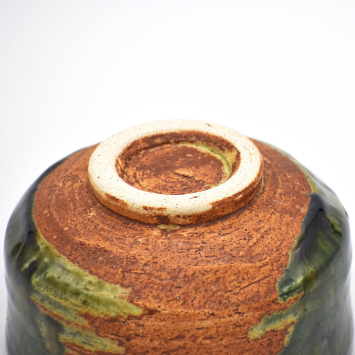 Oribe-Nagashi Matcha Bowl
