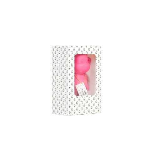 Ornament - Aap Beeld 'The Legend' - Polyresin - Roze - 11x7x19cm