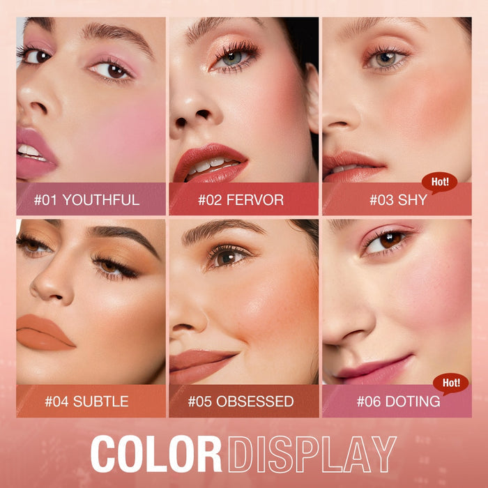 O.TWO.O GLOW COLOR BOUNCE MOUSSE BLUSH