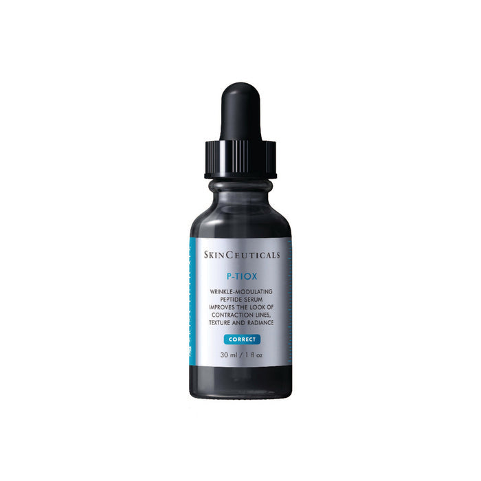 P-tiox bottle on a white background