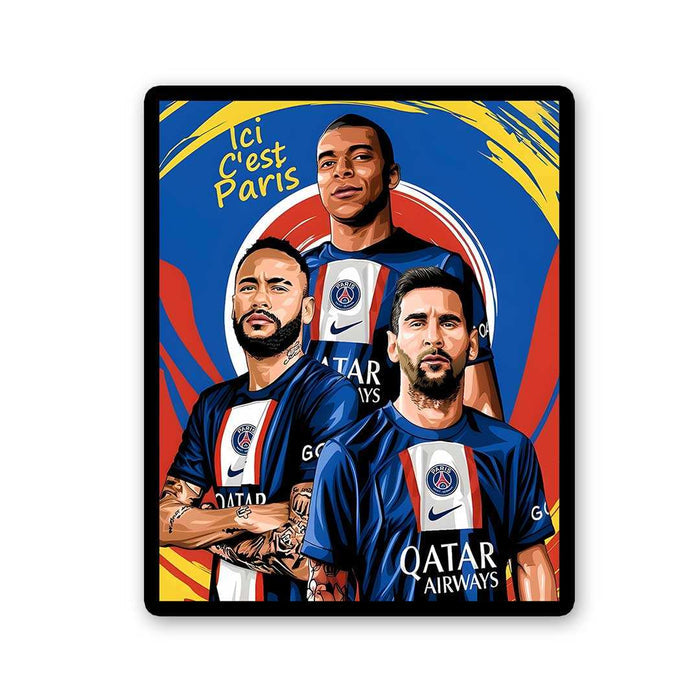 Paris Football Sticker - Stickers | STICK IT UP