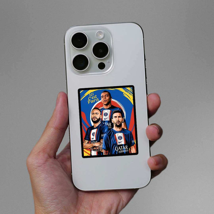 Paris Football Sticker - Stickers | STICK IT UP
