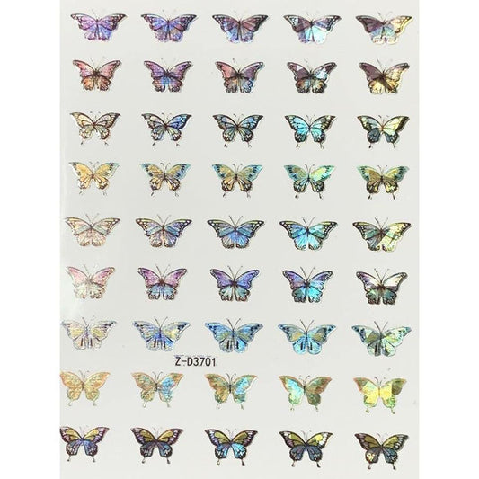 Pasties Decals - Holo Butterfly 01