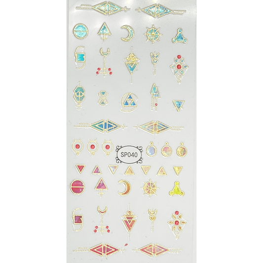 Pasties Gem Decals - Geo