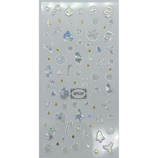 Pasties Gem Decals - Snowflakes