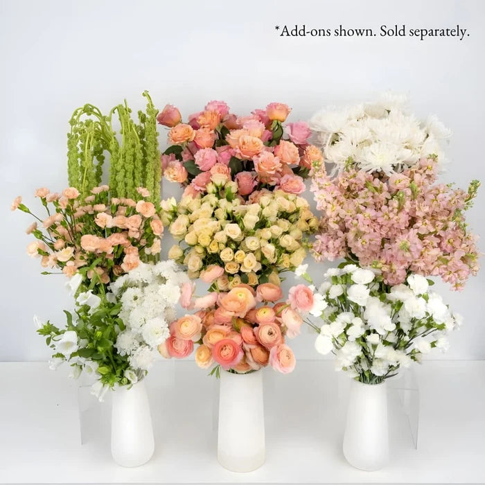 Peach Sorbet Diy Flower Kit Other - Image