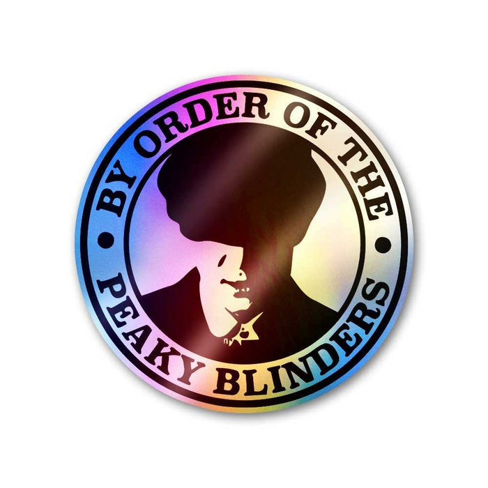 Peaky Blinder Holographic Sticker - Holographic stickers | STICK IT UP