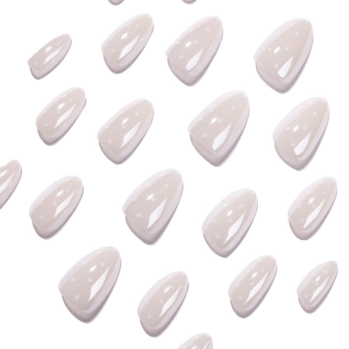 Pearl Dot | Short Almond | EASY PRESS™
