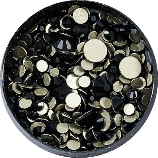 PF - Onyx Flatback Crystal Mix-PROFILES-Profiles-Gel Essentialz