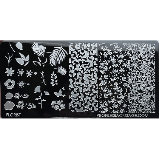 Florist Pf Stamping Plate 028