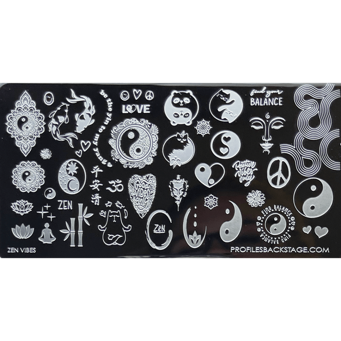 Zen Vibes Pf Stamping Plate 025