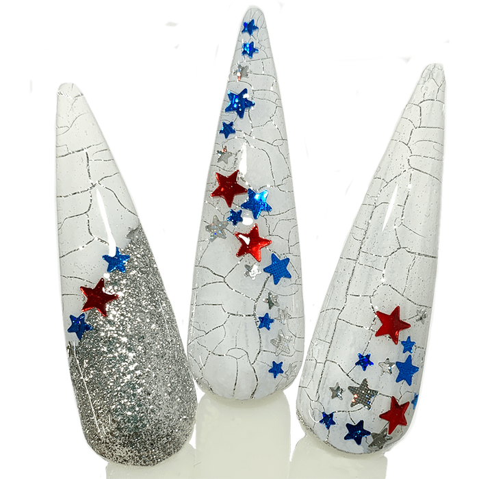 PF Stars *Lazer* Blue Glitter Mix
