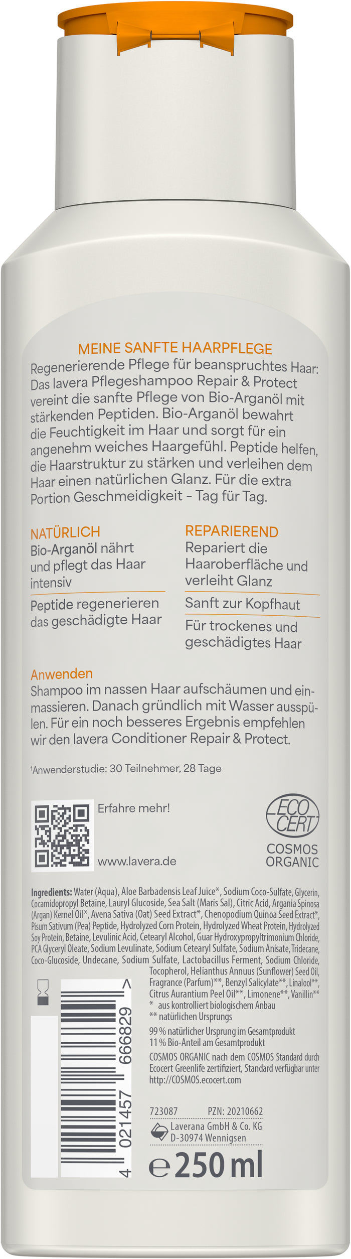 lavera Pflegeshampoo Repair & Protect