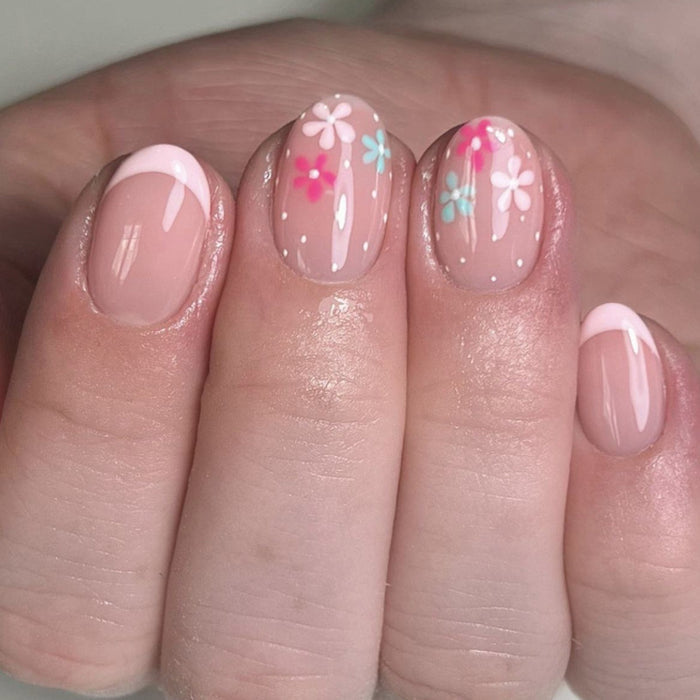 Pink Garden | Short Oval | EASY PRESS™