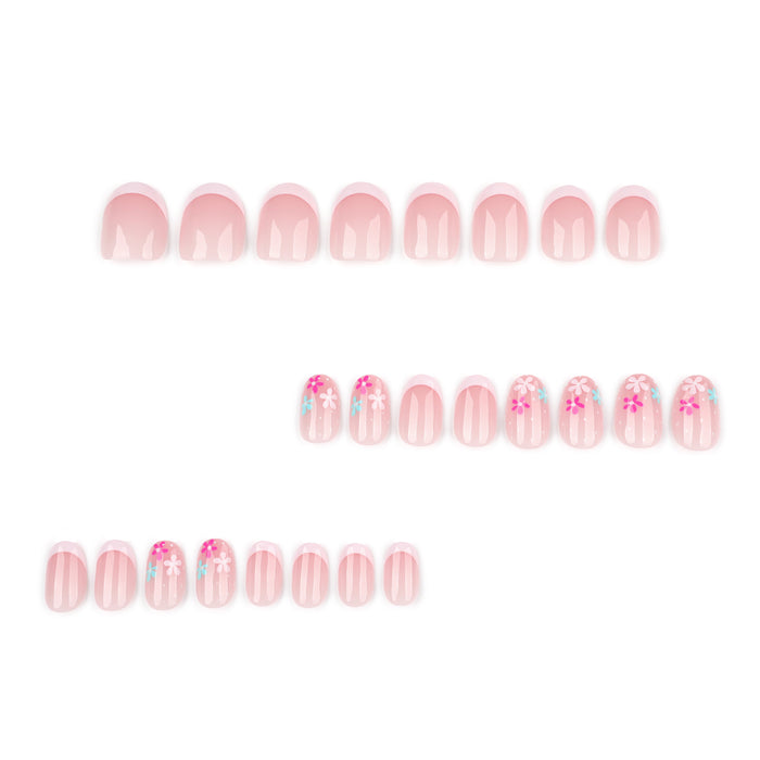 Pink Garden | Short Oval | EASY PRESS™