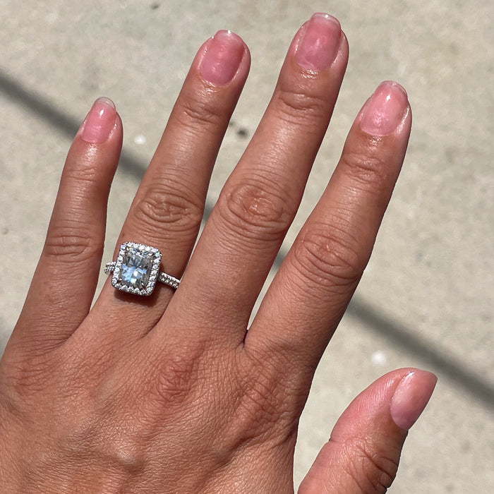 Pink Sands Jelly - Press-On | Extra Short | Squoval showing natural nails with soft pastel pink jelly extra short squoval manicure