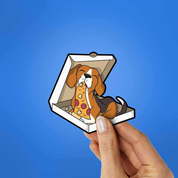 Pizza Dog Sticker - Stickers | STICK IT UP