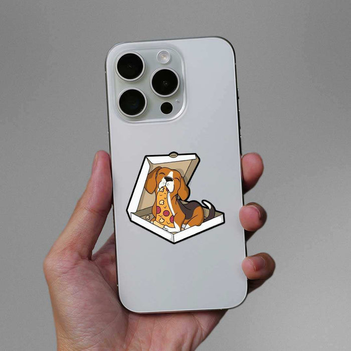 Pizza Dog Sticker - Stickers | STICK IT UP