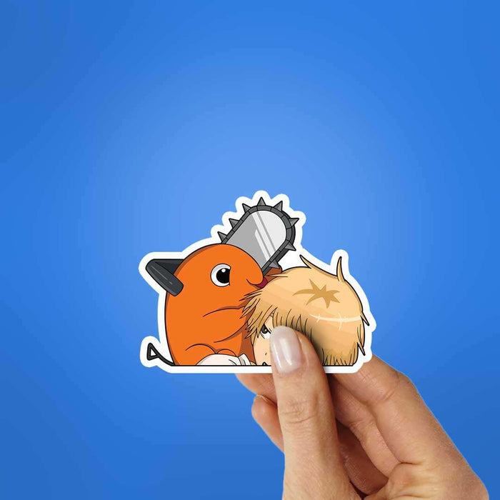Pochita 0.1 Sticker - Stickers | STICK IT UP