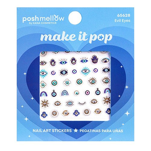 Posh Mellow Make It Pop Nail Art Sticker - ikatehouse