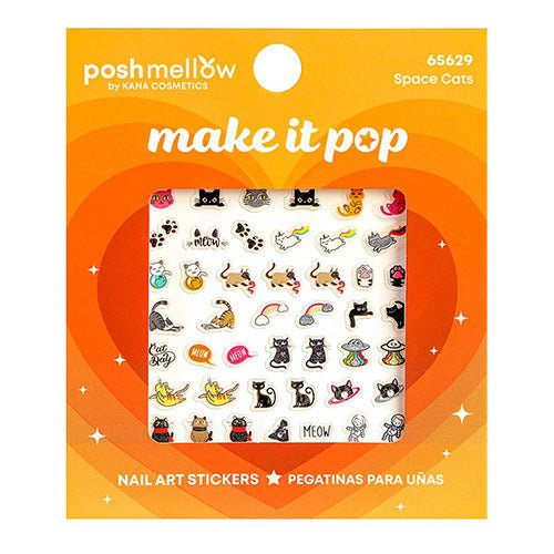 Posh Mellow Make It Pop Nail Art Sticker - ikatehouse