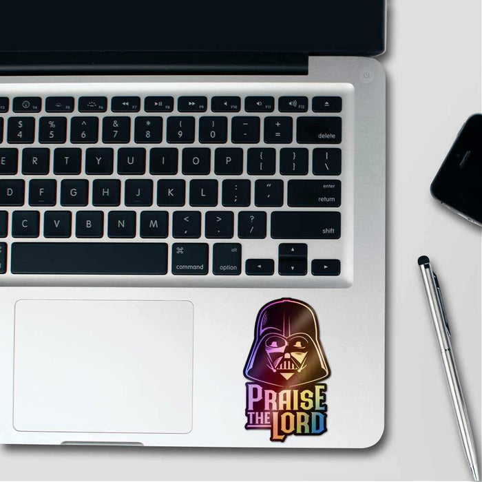 Praise The Lord Holographic Sticker - Holographic stickers | STICK IT UP