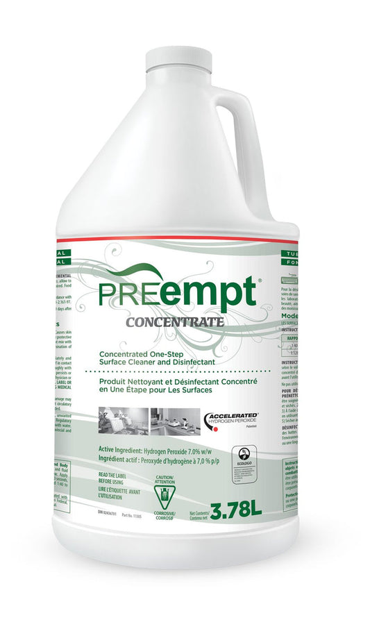 PREempt Concentrate - One Step Disinfectant 3.78 L | PREempt