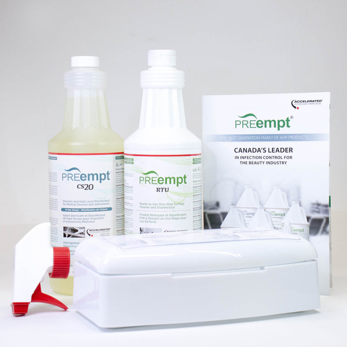 PREempt Disinfecting & Sanitizing Spa Kit