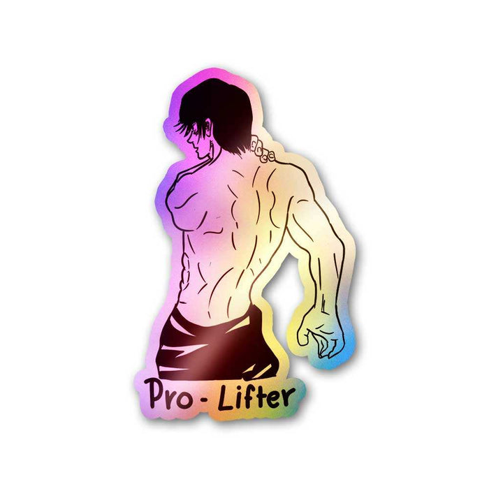 Pro Lifter Holographic Sticker - Holographic stickers | STICK IT UP