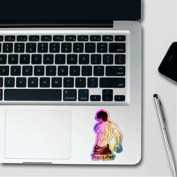 Pro Lifter Holographic Sticker - Holographic stickers | STICK IT UP