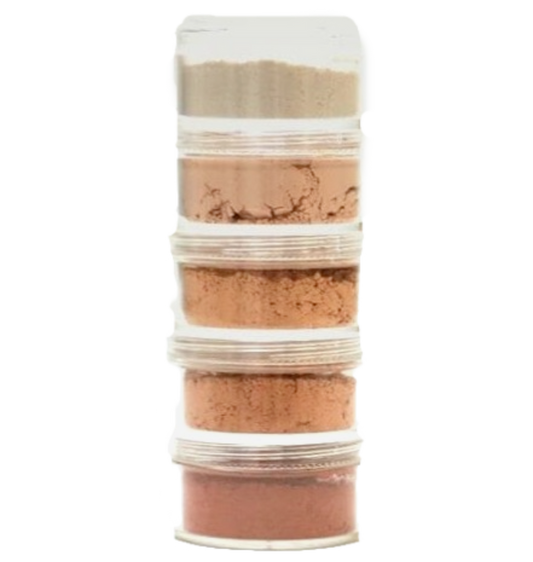 Elan Makeup Studio Professional Loose Powder Kit for Setting Makeup