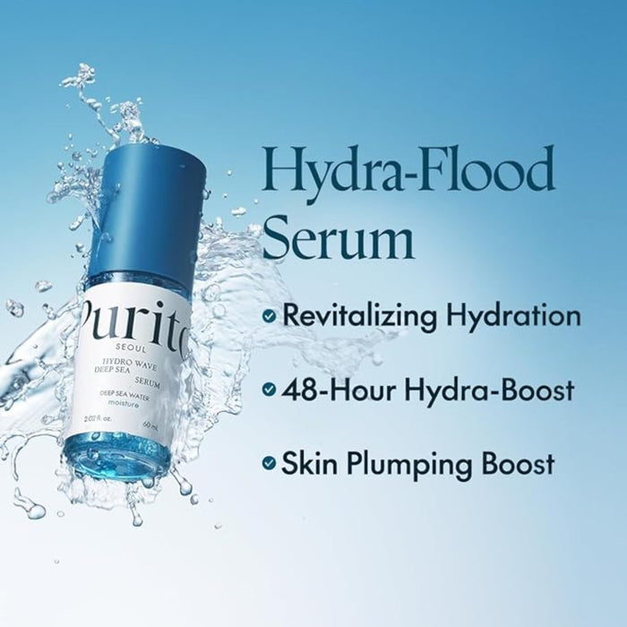 Purito Hydro Wave Deep Sea Serum 60ml | VGLE Beauty Canada